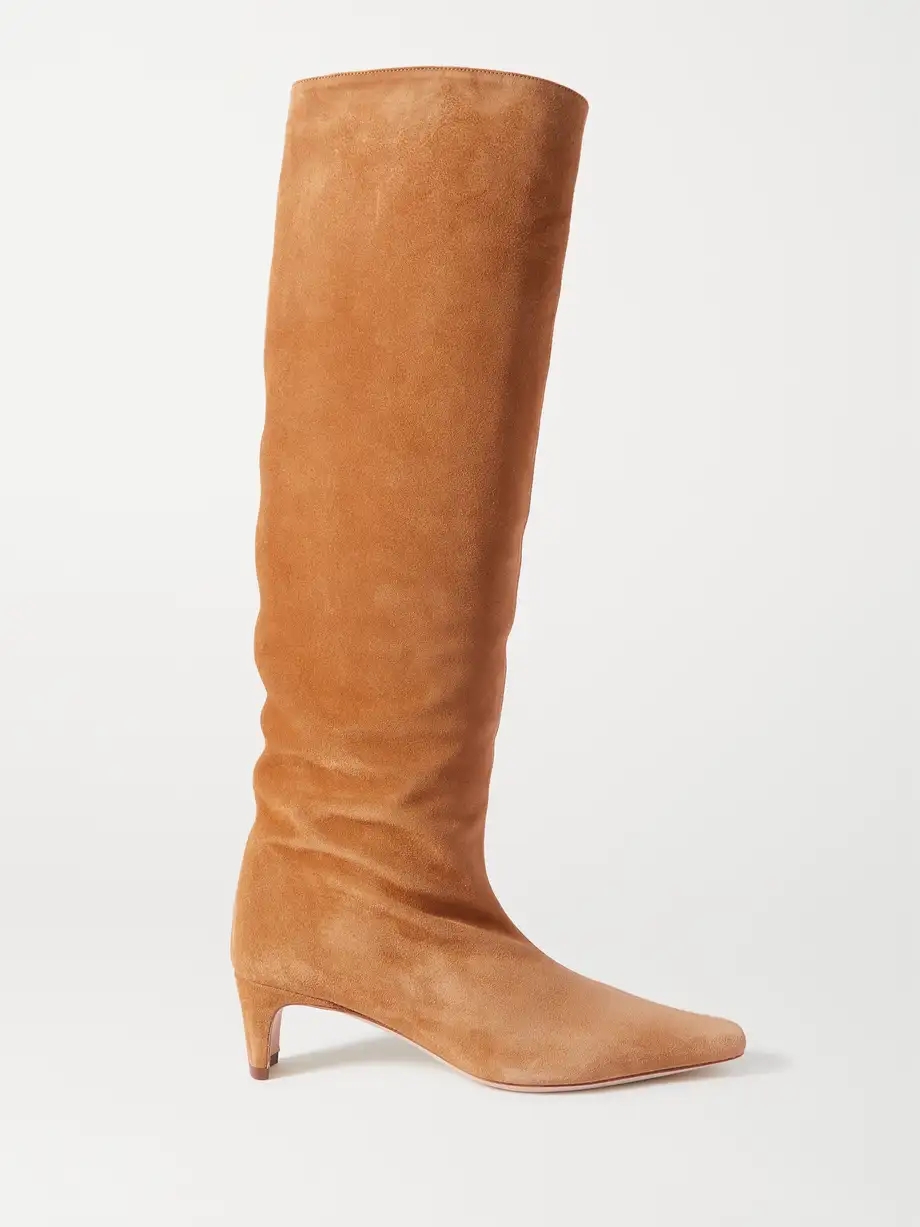 Wally suede knee boots