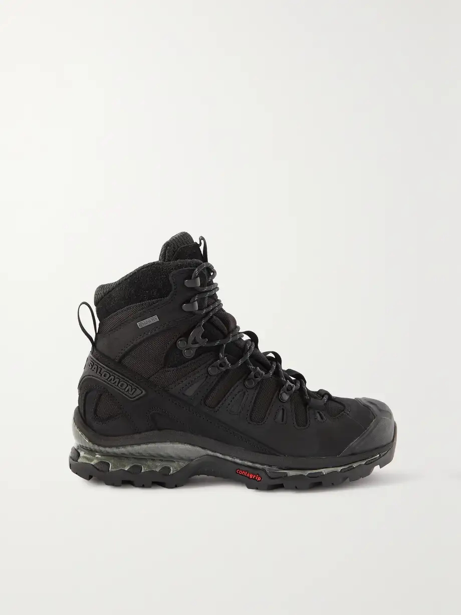 Quest GTX Advanced leather and suede-trimmed GORE-TEX ankle boots