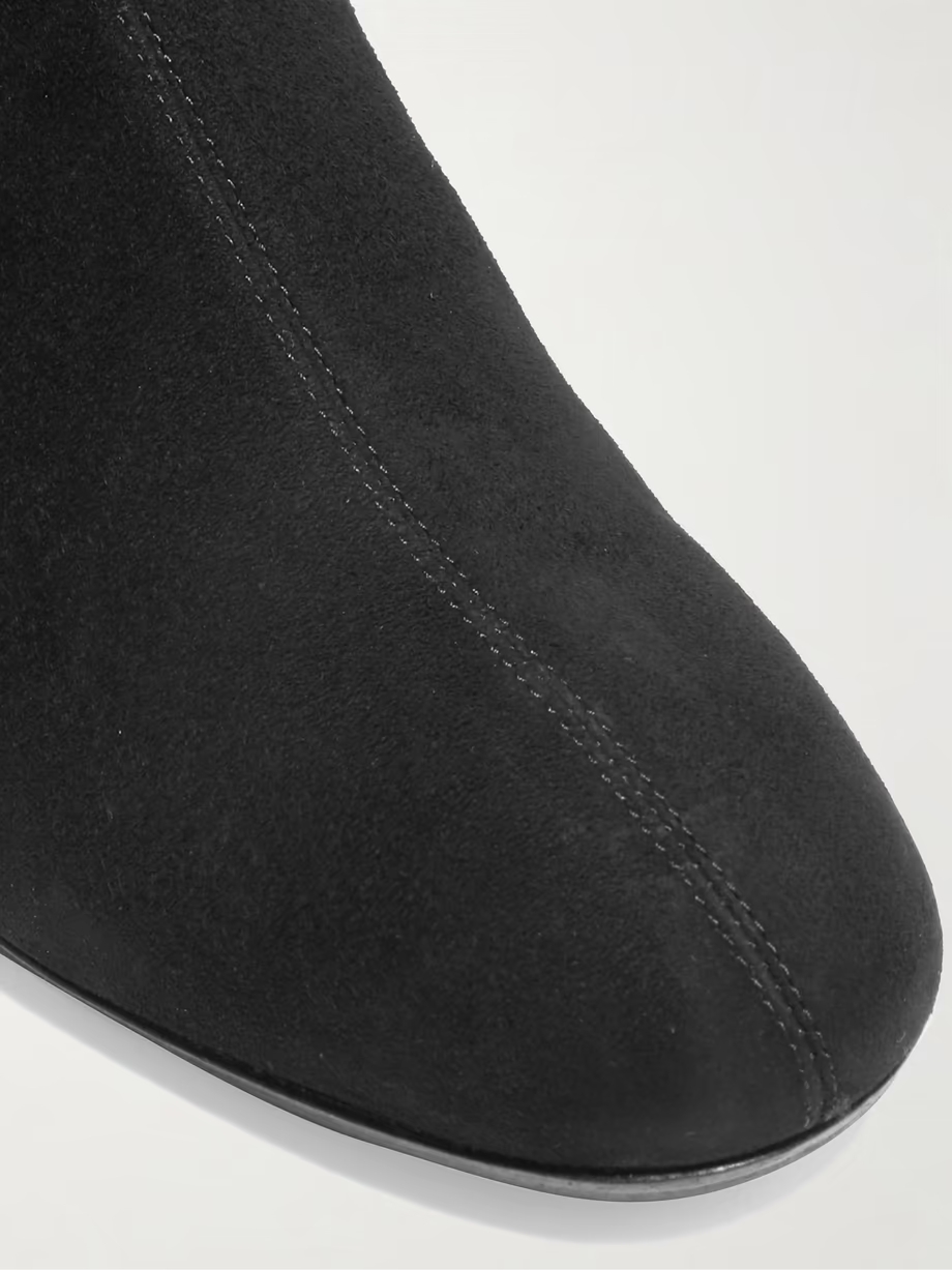 Saint Honoré 50 suede sock boots