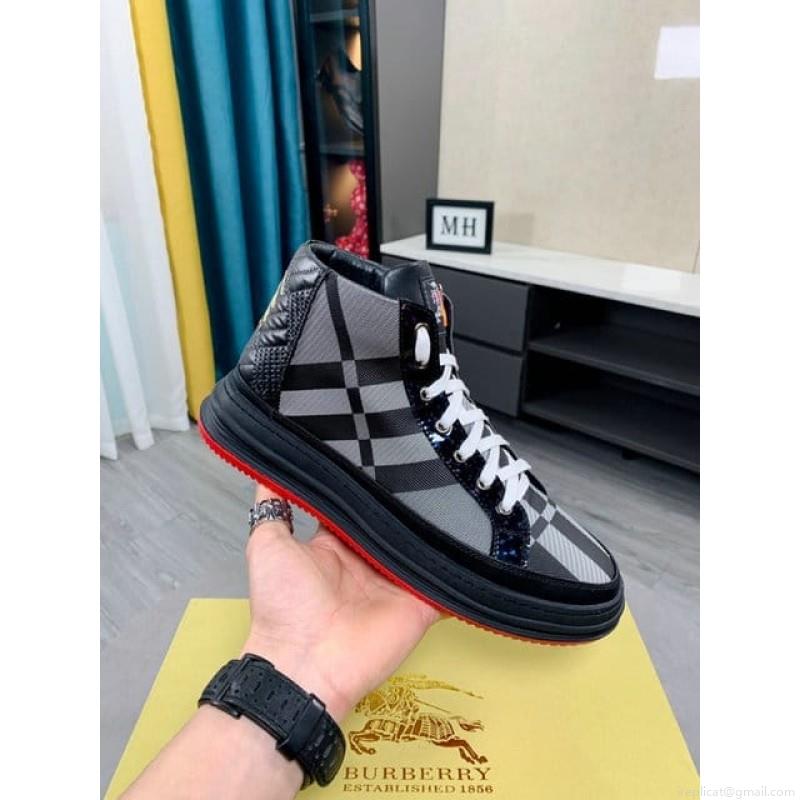 Burberry High help man 1208 Burberry sz38-44 211220256-7 2colors