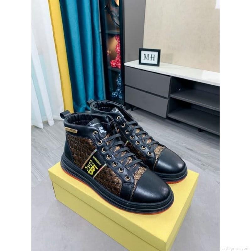 Burberry High help man 1208 Burberry sz38-44 211220252-3 2colors