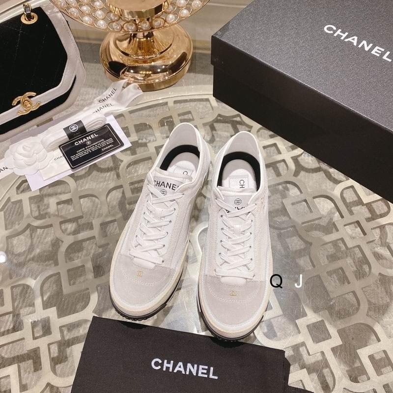 Chanel Chanel Low Cut Man Ts Chanel sz35-40 5C XJ0701