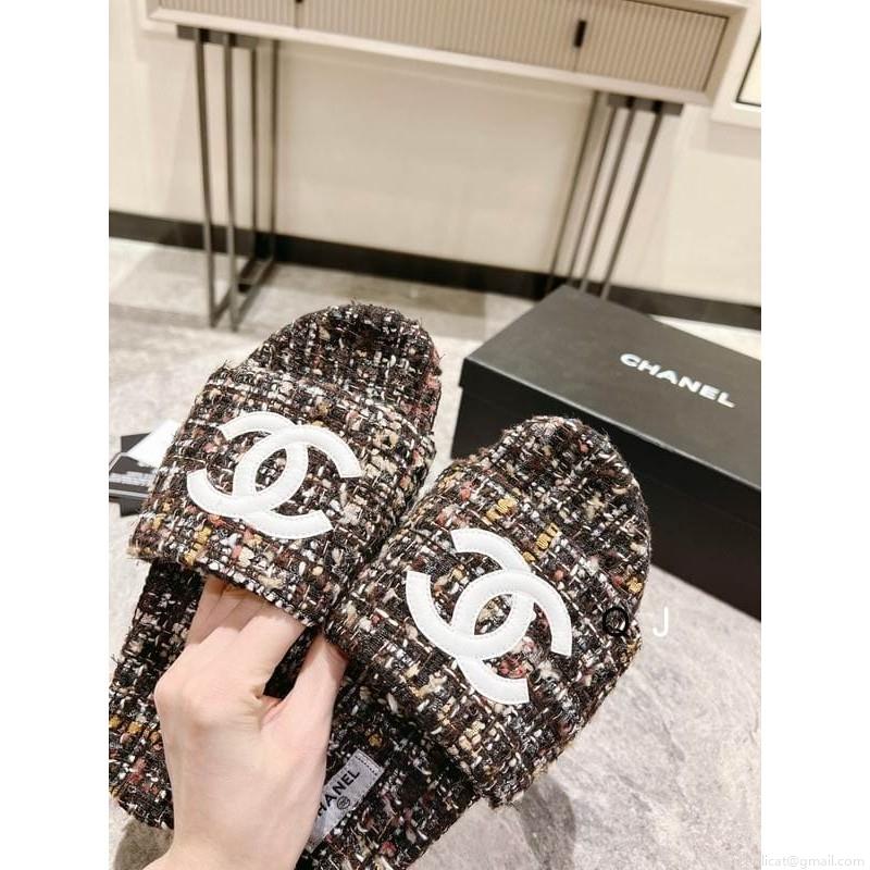 Chanel Chanel slippers woman Ts Chanel sz35-40 3C XJ0202