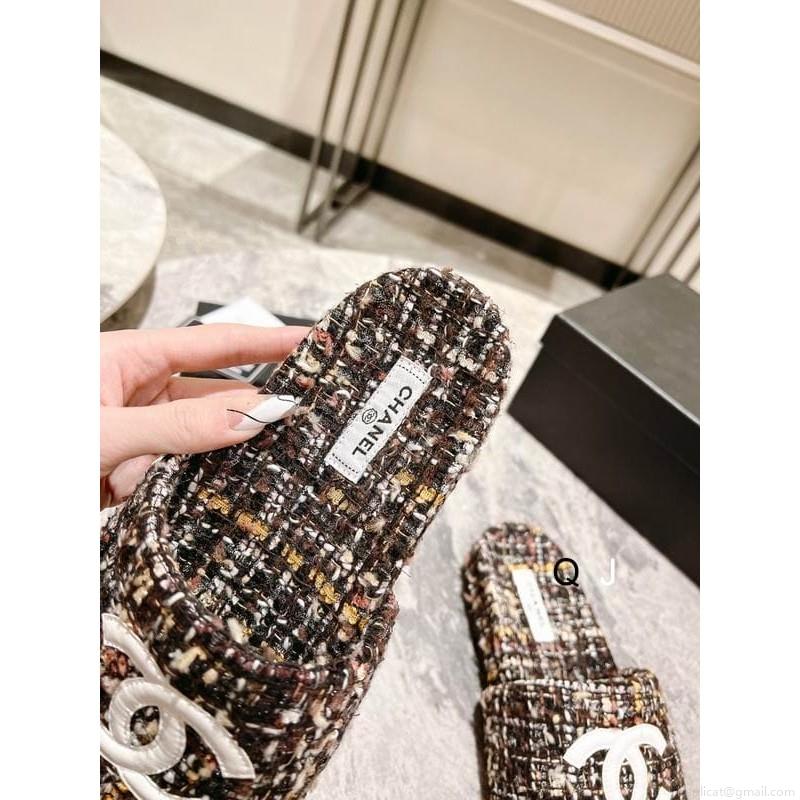 Chanel Chanel slippers woman Ts Chanel sz35-40 3C XJ0202