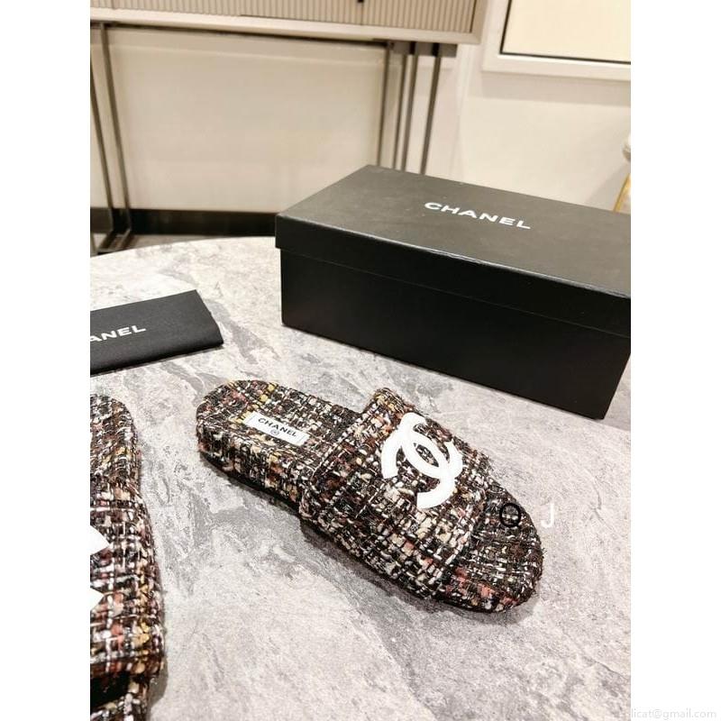 Chanel Chanel slippers woman Ts Chanel sz35-40 3C XJ0202