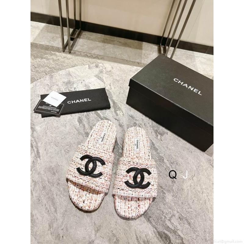 Chanel Chanel slippers woman Ts Chanel sz35-40 3C XJ0202