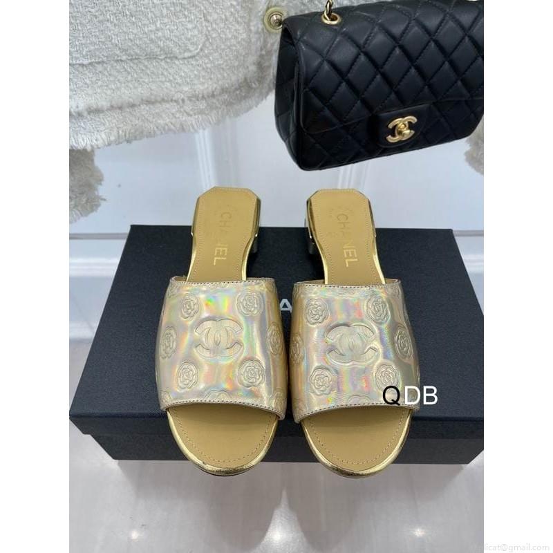 Chanel Chanel slippers woman Ts Chanel sz35-40 5C DB1214