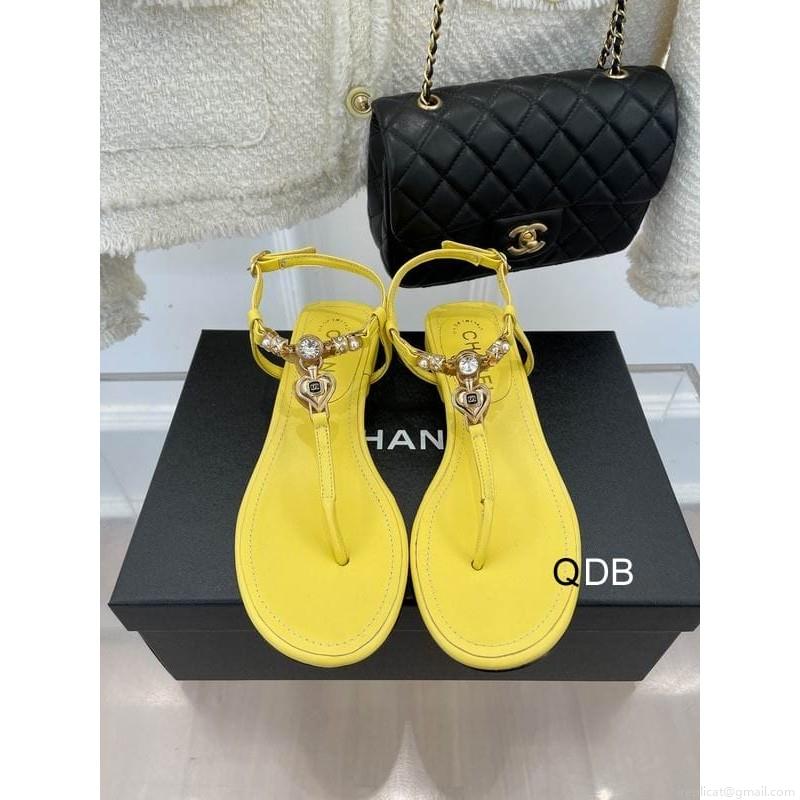 Chanel Chanel slippers woman Ts Chanel sz35-40 4C DB1213