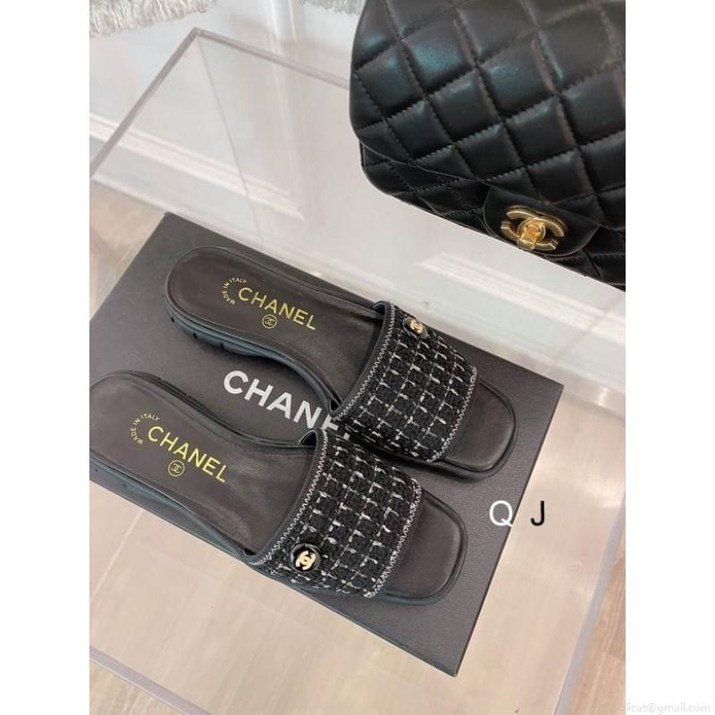 Chanel Chanel slippers woman Ts Chanel olors 022001 sz35-40XJ