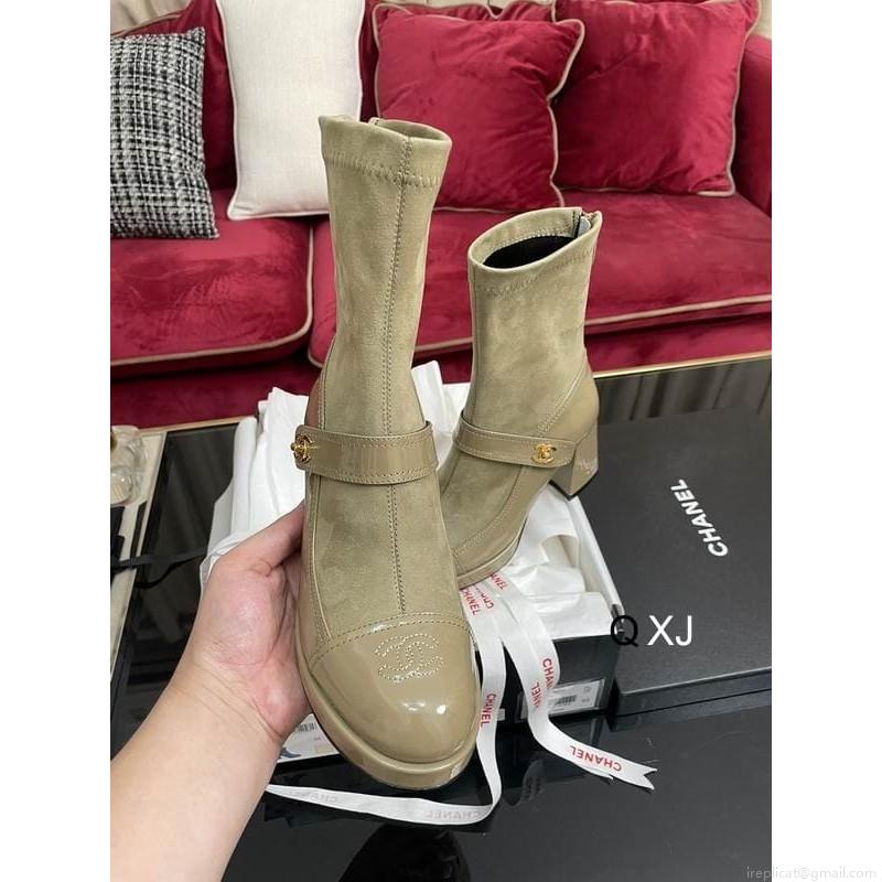 Chanel Chanel Boots Women Ts Chanel sz35-40 3C XJ1221