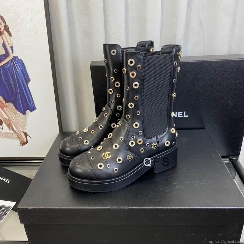 Chanel Chanel Boots Women Ts Chanel sz35-41 2C FS1040