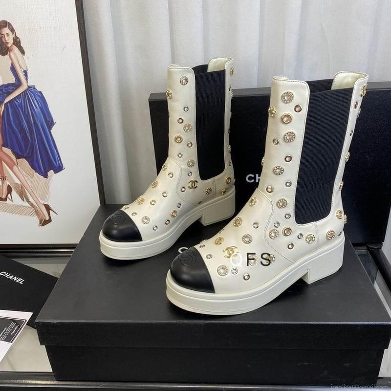 Chanel Chanel Boots Women Ts Chanel sz35-41 2C FS1040