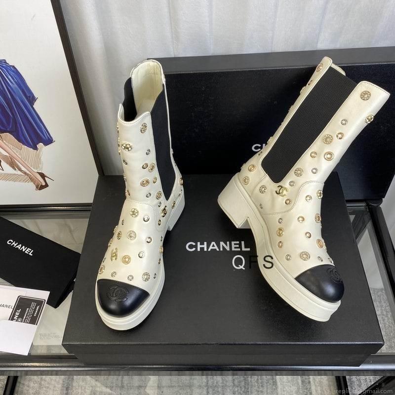 Chanel Chanel Boots Women Ts Chanel sz35-41 2C FS1040