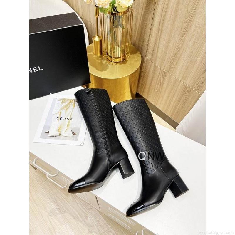 Chanel Chanel Boots Women Ts Chanel sz35-39 5cm 1C NW1029