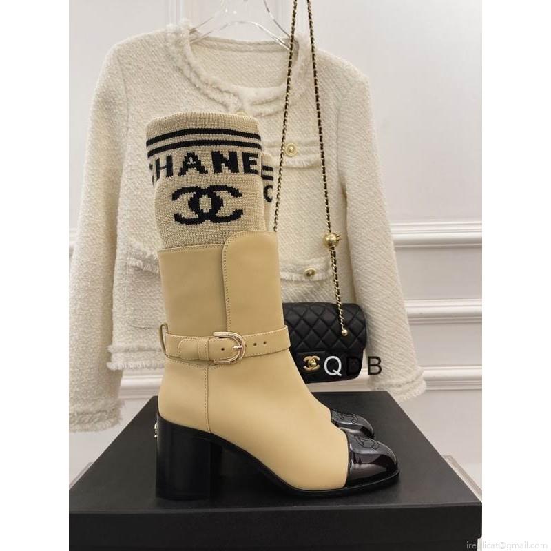 Chanel Chanel Boots Women Ts Chanel sz35-41 6.5cm 3C DB1027