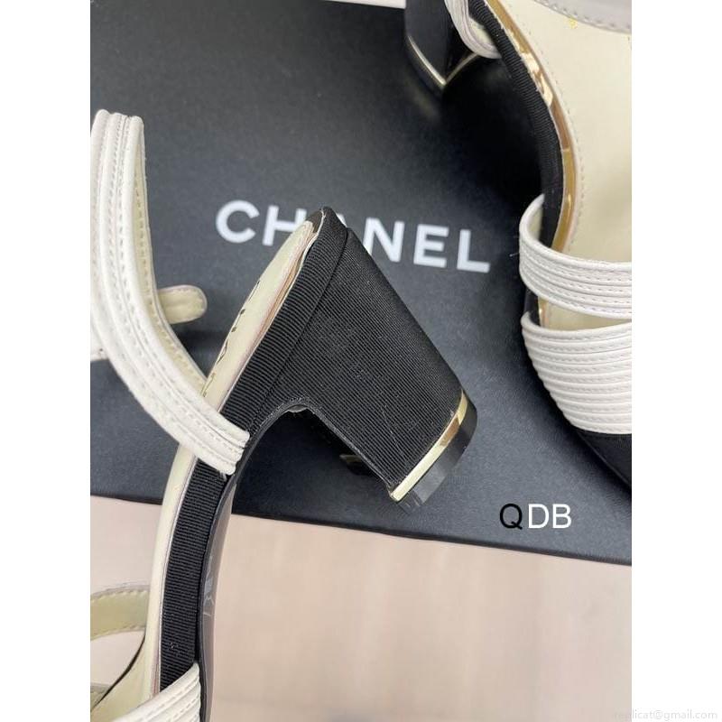 Chanel Chanel High heels Ts Chanel sz35-40 7.5CM 2C DB0308