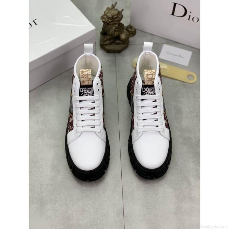 Dior High Cut Shoes Men 1217 Dior sz38-44 2C n1002