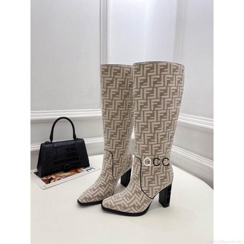 Fendi Boot Women Ts Fendi sz35-40 9cm 4C XC1005