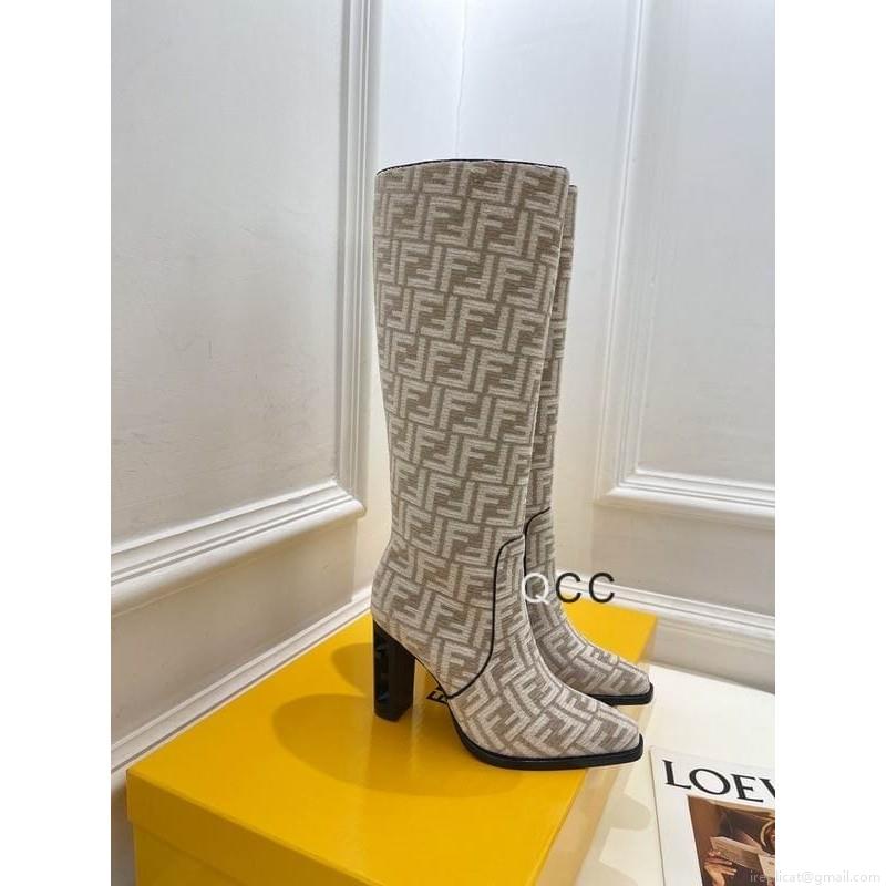 Fendi Boot Women Ts Fendi sz35-40 9cm 4C XC1005