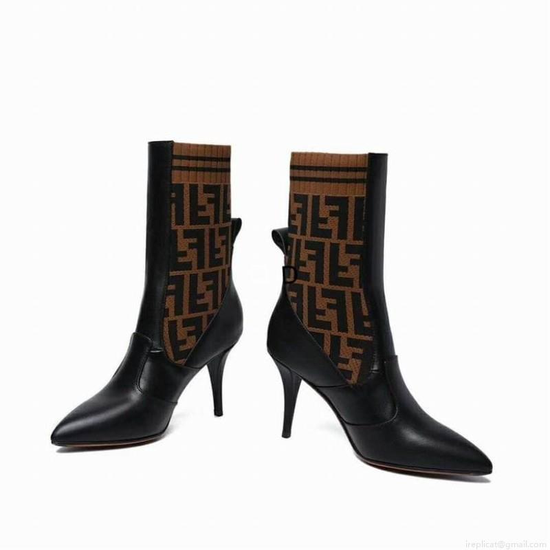 Fendi Boot Women Ts Fendi 080809 sz35-39GDT