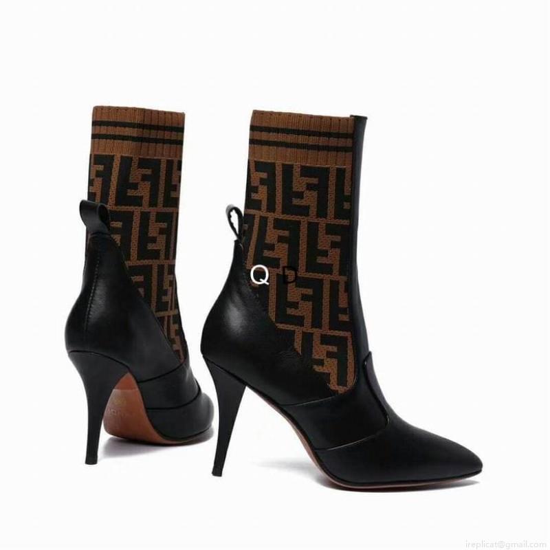 Fendi Boot Women Ts Fendi 080809 sz35-39GDT