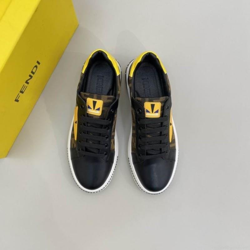 Fendi Men Low Cut 1217 Fendi sz38-44 2C n1207