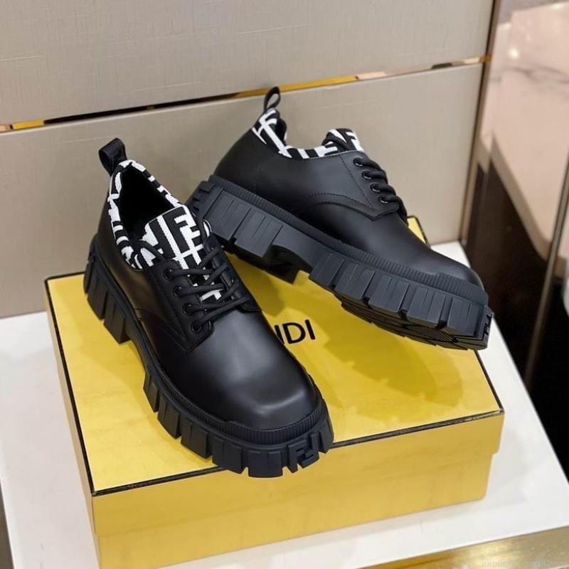 Fendi Leather Shoes Man 1209 Fendi sz38-44 3C n1102