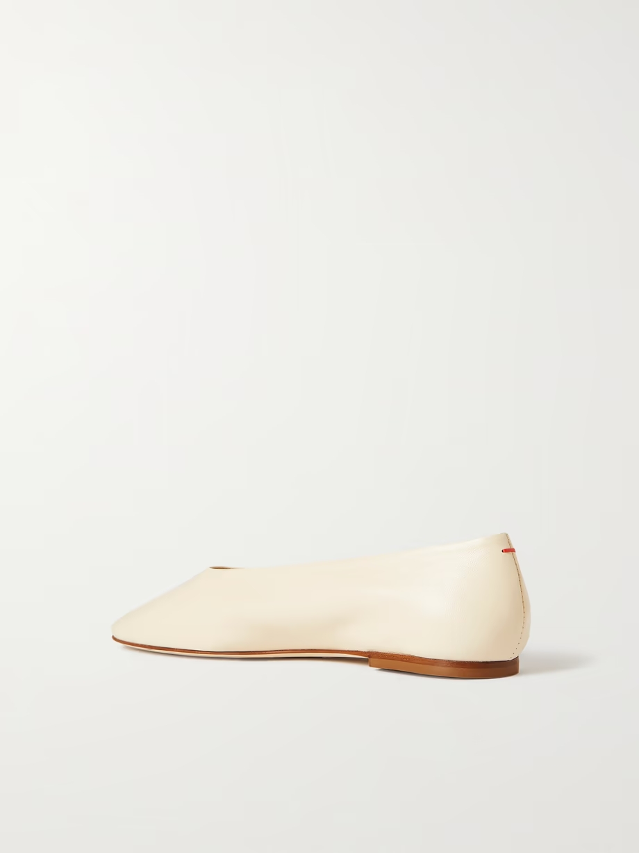 Kirsten leather ballet flats