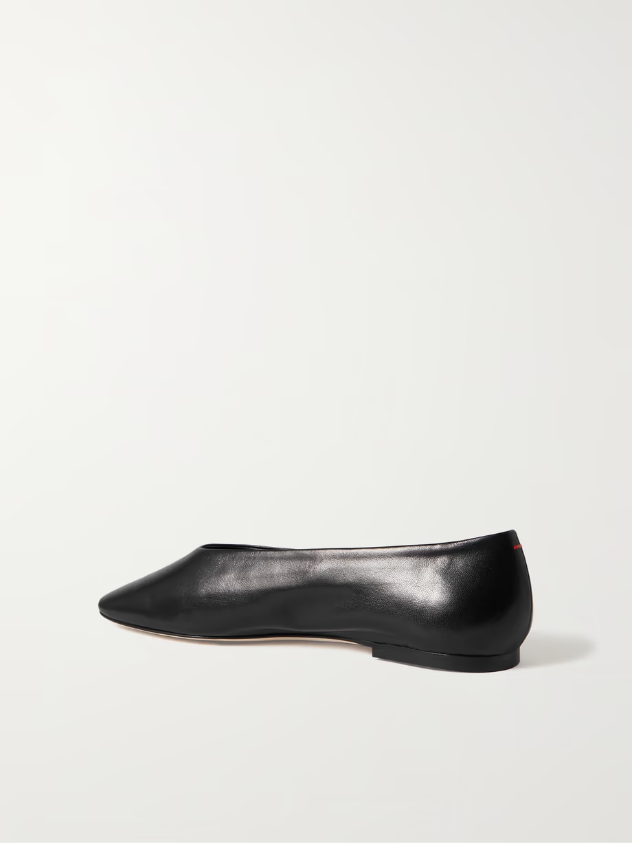 Kirsten leather ballet flats