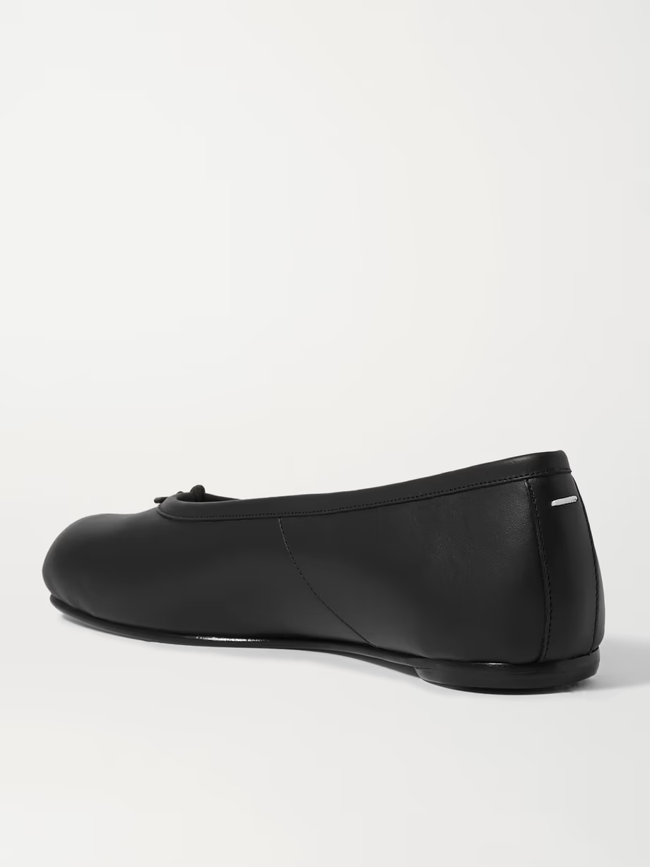 Tabi split-toe leather ballet flats