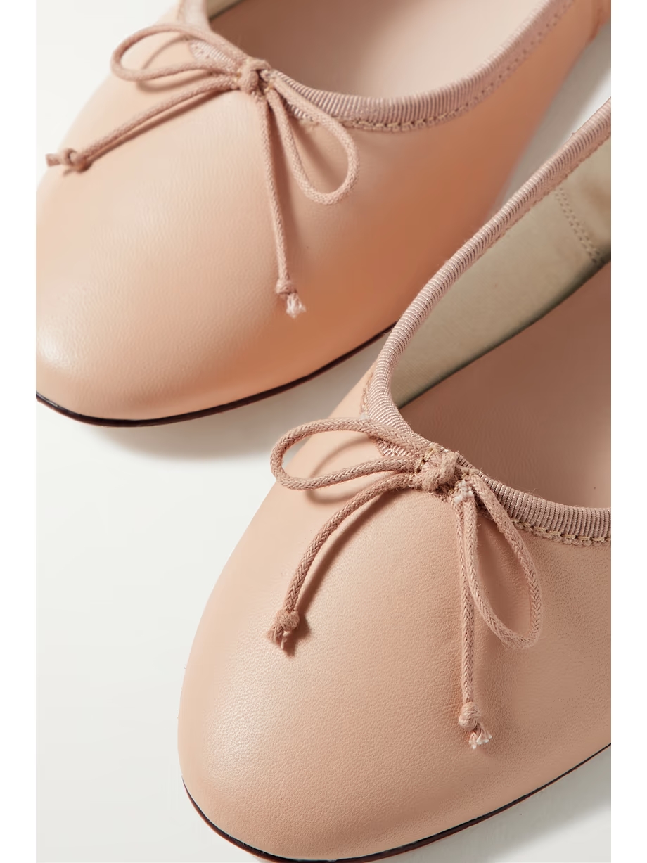 Leonie leather ballet flats