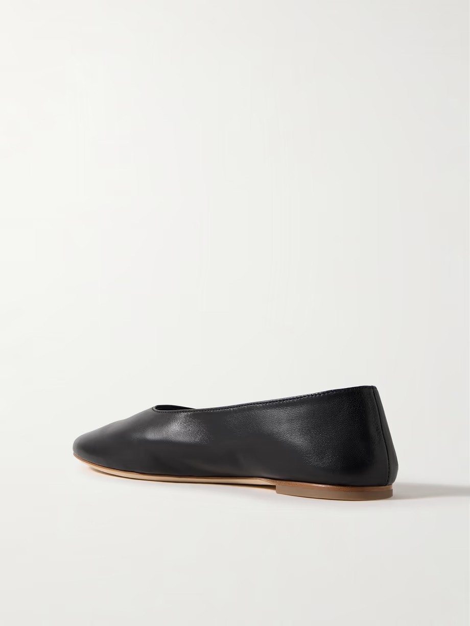 Alba leather ballet flats