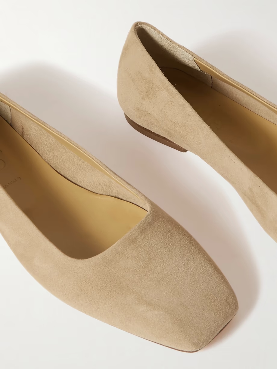 Ida suede ballet flats