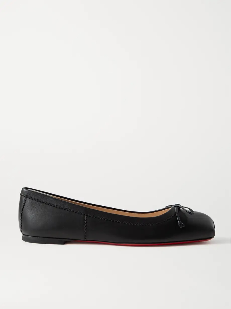 Mamadrague leather ballet flats