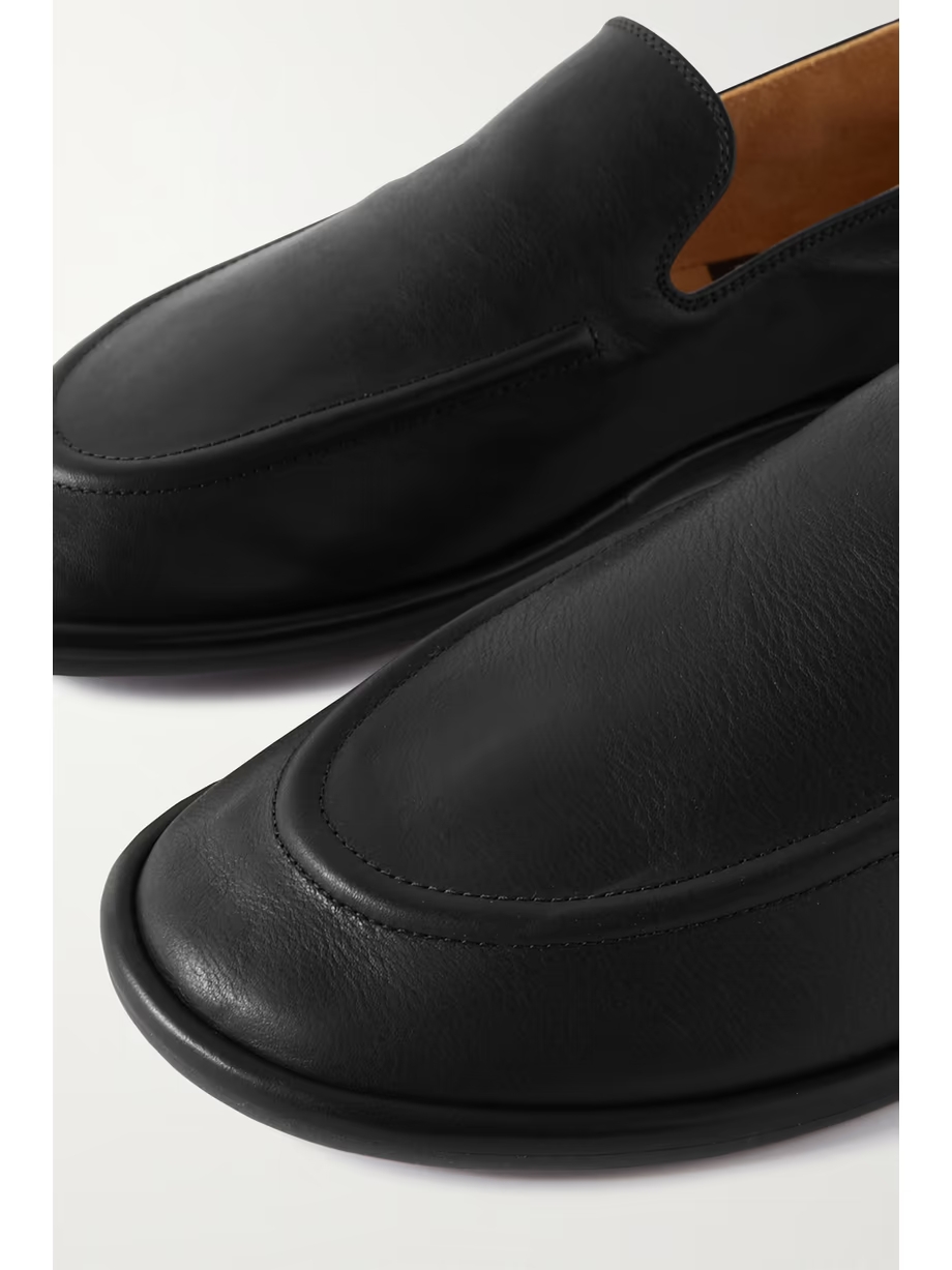 Canal leather loafers