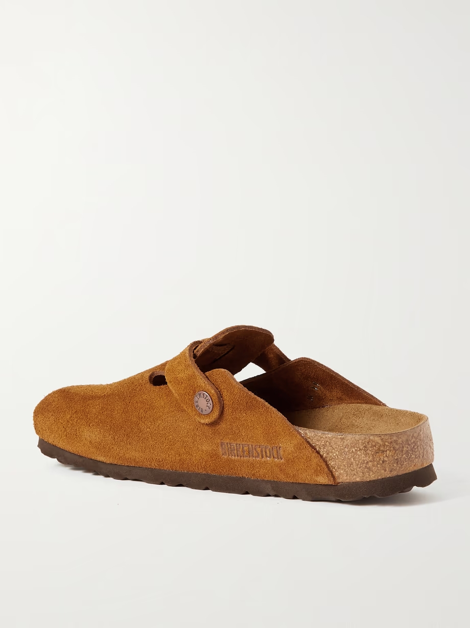 Boston suede clogs