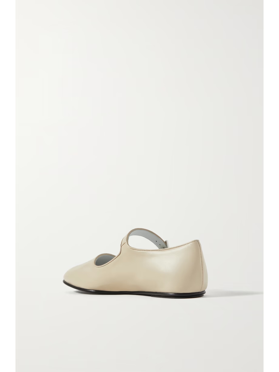 Ava leather Mary Jane ballet flats