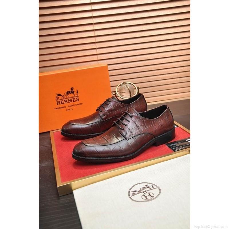 Hermes Men Leather 1219 Hermes sz38-45 2C n1202