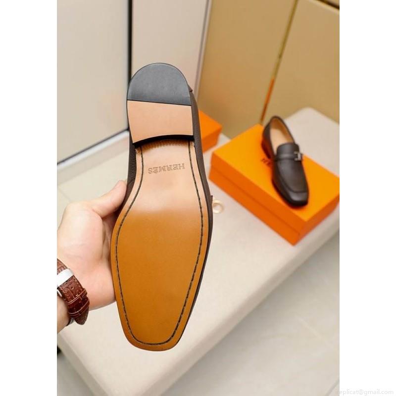 Hermes Men Leather 1219 Hermes sz38-44 1C n0912