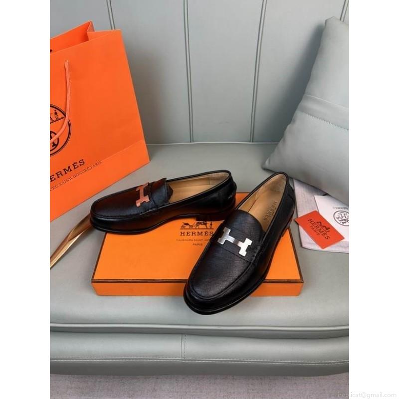 Hermes Men Leather 1219 Hermes sz38-45 2C n0909