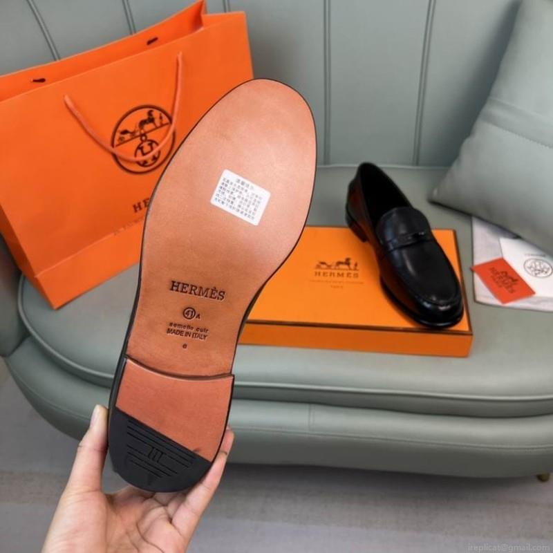 Hermes Men Leather 1219 Hermes sz38-45 2C n0907