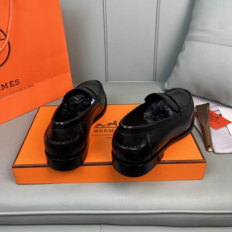 Hermes Men Leather 1219 Hermes sz38-45 3C n0906