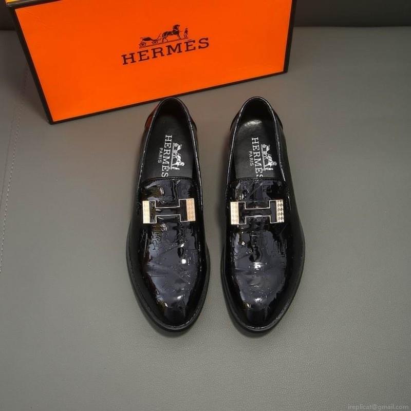 Hermes Men Leather 1219 Hermes sz37-45 1C n0905