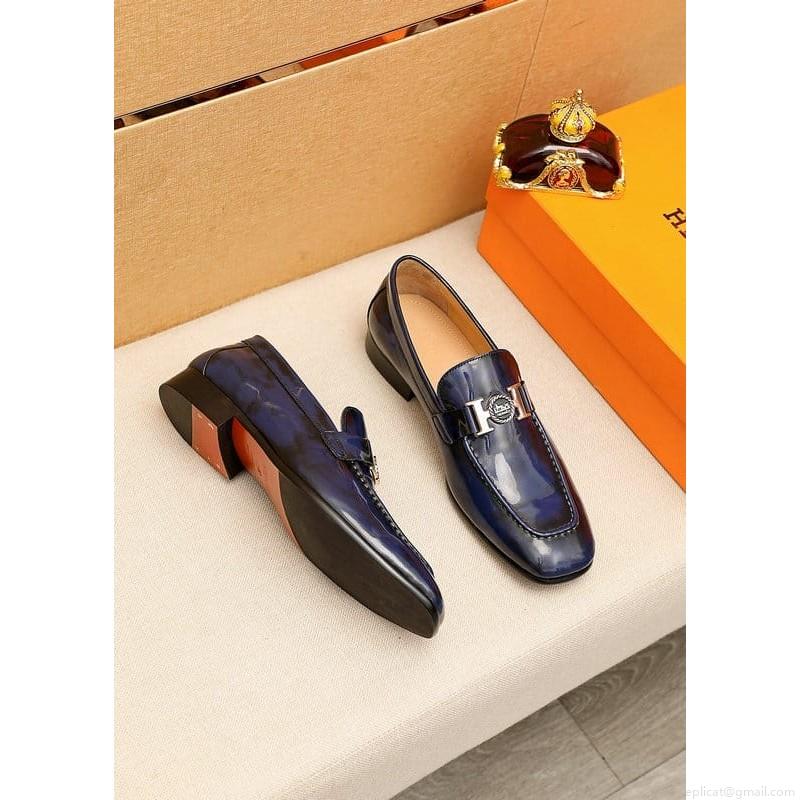 Hermes Men Leather 1219 22914221 SZ 38-44