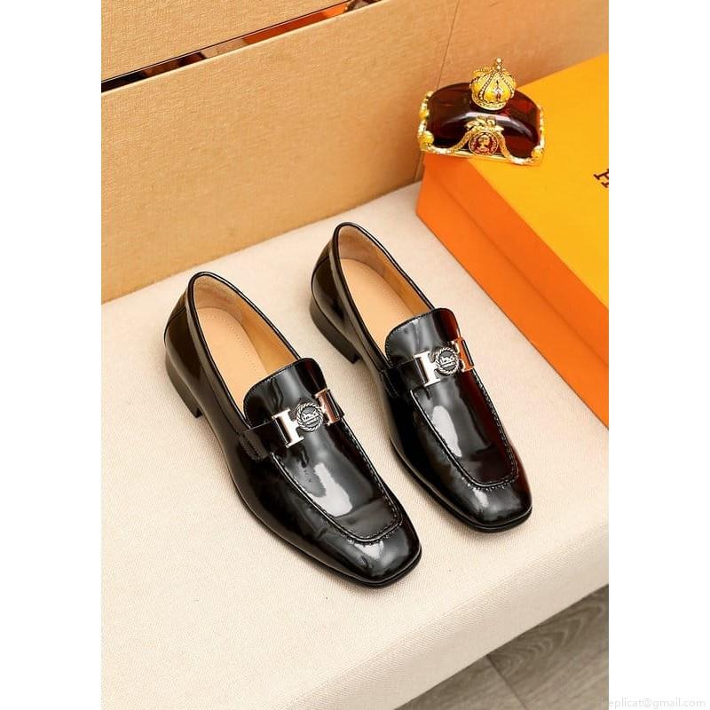 Hermes Men Leather 1219 22914221 SZ 38-44