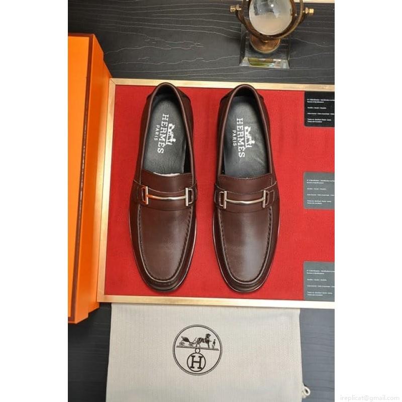 Hermes Men Leather 1219 22516012 SZ 38-44