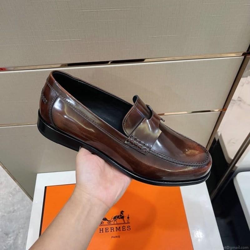 Hermes Men Leather 1219 22530127 SZ 38-44