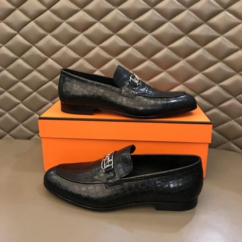 Hermes Men Leather 1219 22530010 SZ 38-44