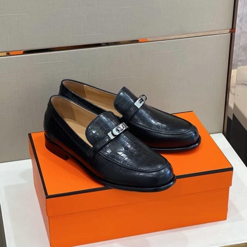 Hermes Men Leather 1219 22530005 SZ 38-44