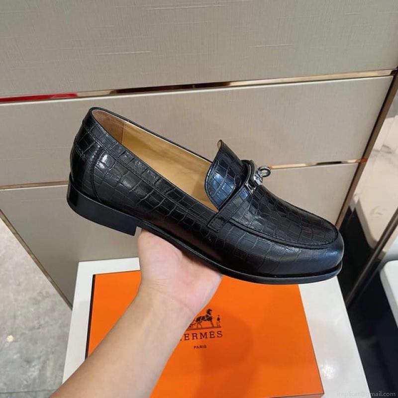 Hermes Men Leather 1219 22530005 SZ 38-44